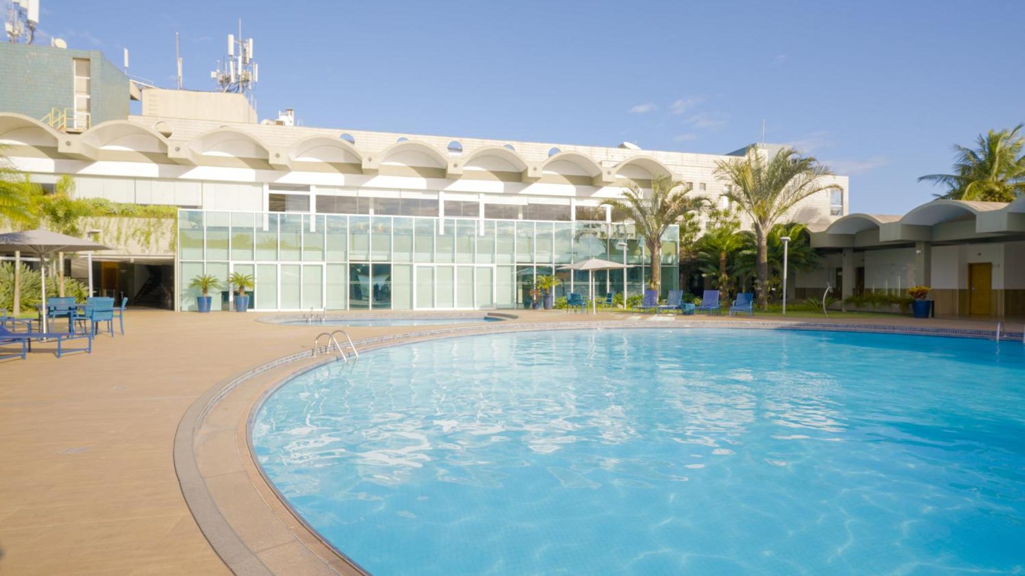Hotel Senac Ilha Do Boi Vitória Exteriér fotografie The swimming pool at the hotel