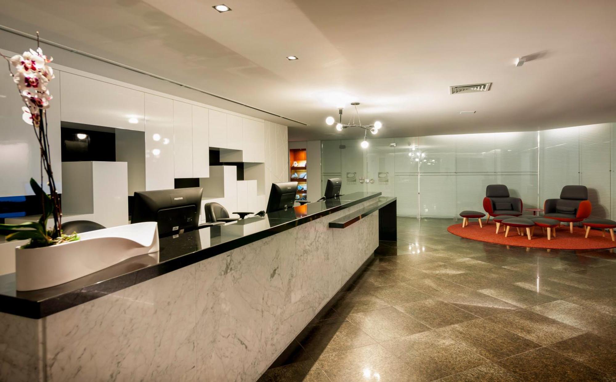Hotel Senac Ilha Do Boi Vitória Exteriér fotografie Reception area